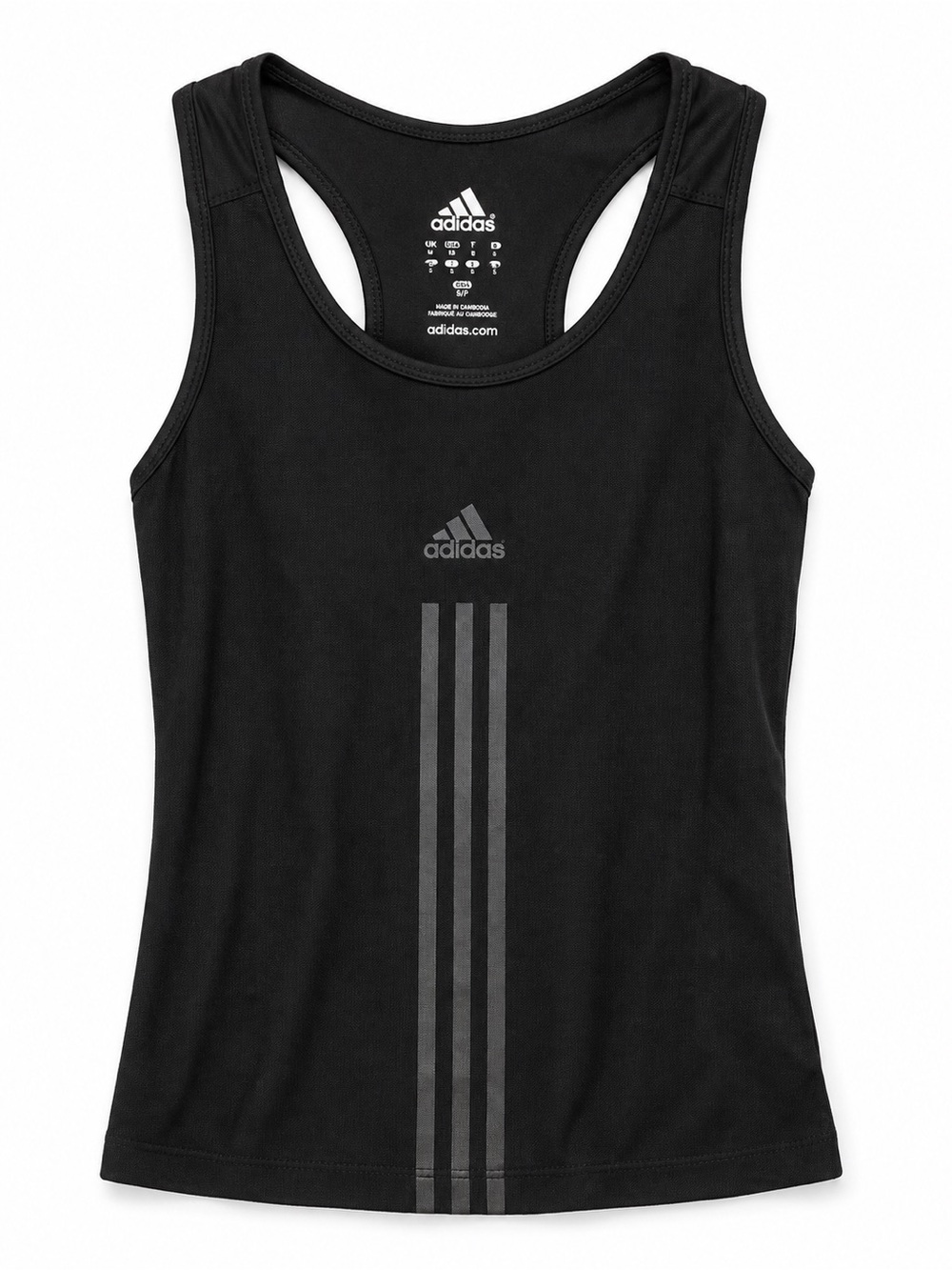 Adidas Performance Black Athletic Racerback Tank Top NWT Size L